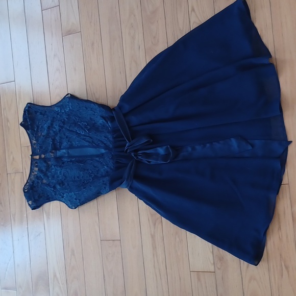 RICKI'S A-line chiffon Lace cocktail dress 👗 - Picture 4 of 5